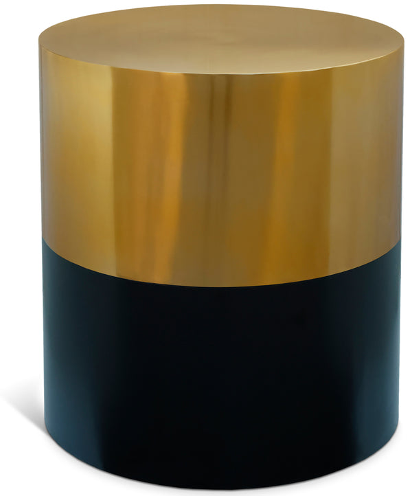 Sun Black / Gold End Table