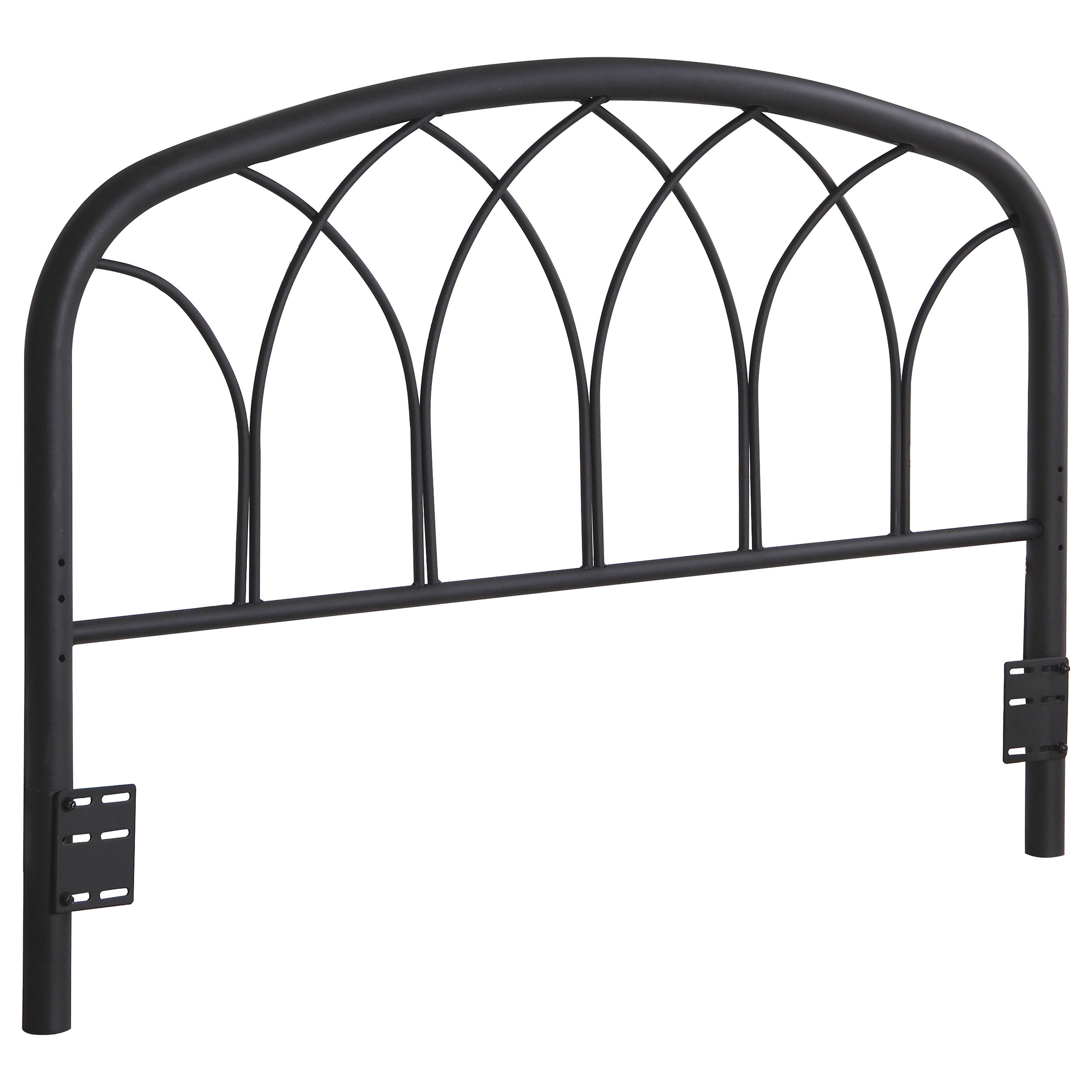 Anderson Queen / Full Arched Headboard Black