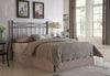 Lane Queen / Full Metal Headboard Rustic Bronze