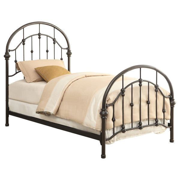 Rowan Twin Bed Dark Bronze