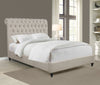 Devon ufted Upholstered Full Bed Beige