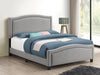 Hamden Full Upholstered Panel Bed Mineral