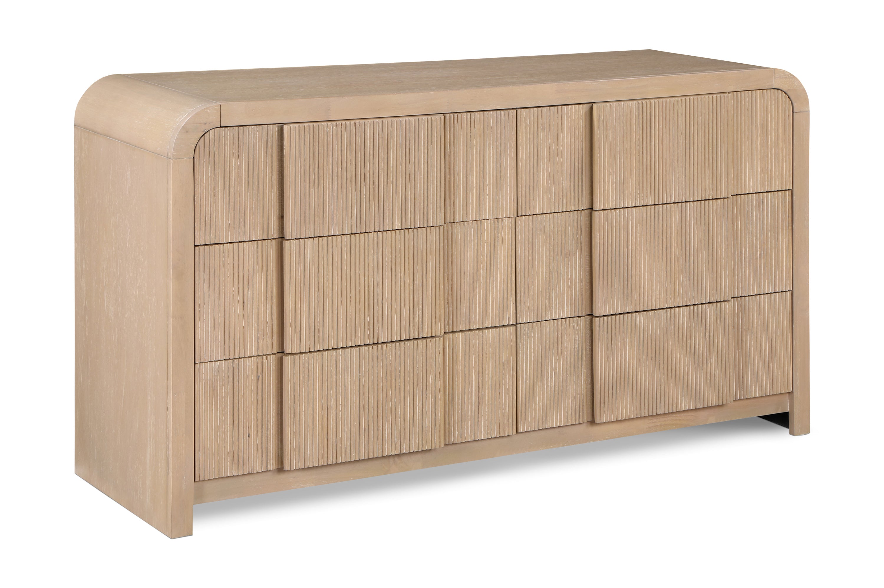 Fluted Natural Dresser