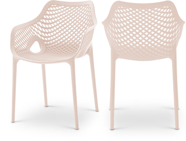 Mykonos Pink Outdoor Patio Dining Chair