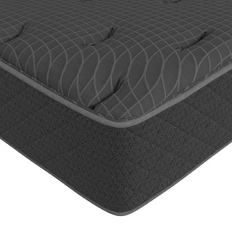 Jayden 15.5" California King Mattress Grey and Black