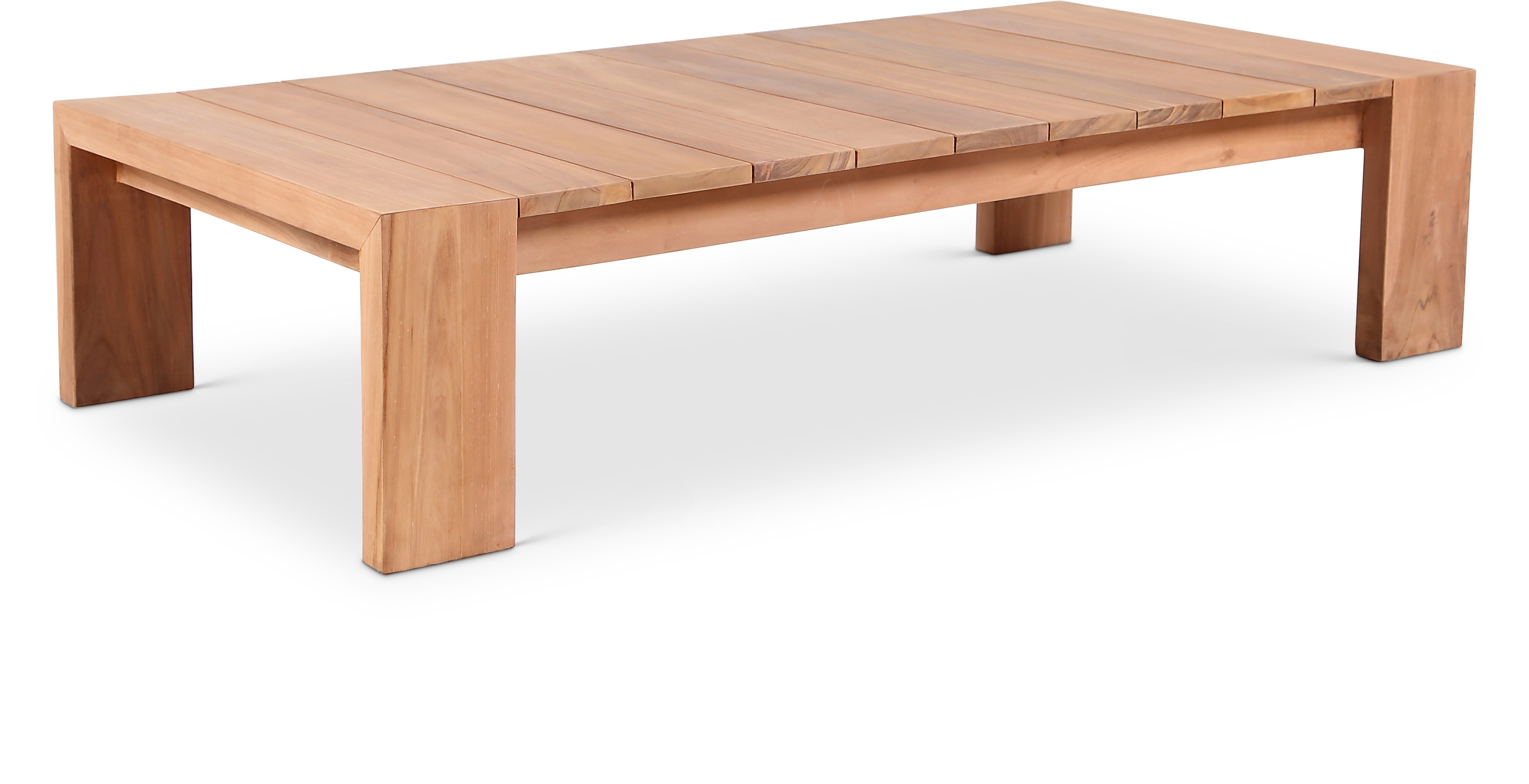 Tulum Natural Teak Outdoor Coffee Table