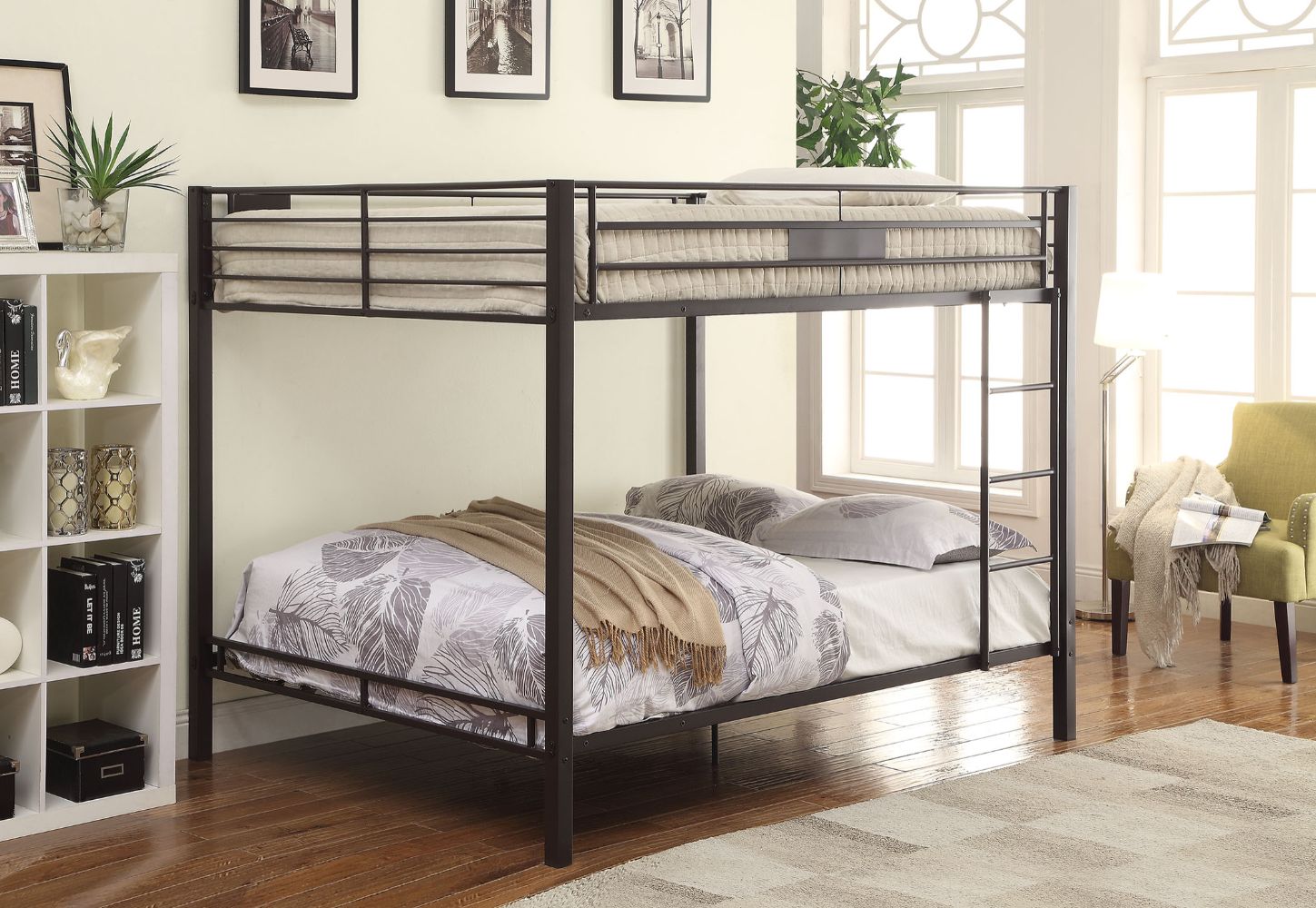 Kaleb Queen/Queen Bunk Bed