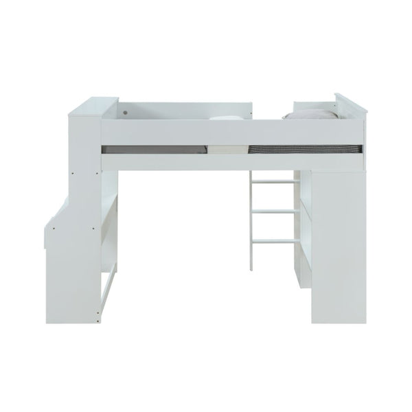 Ragna Twin Loft Bed W/Desk & Wardrobe