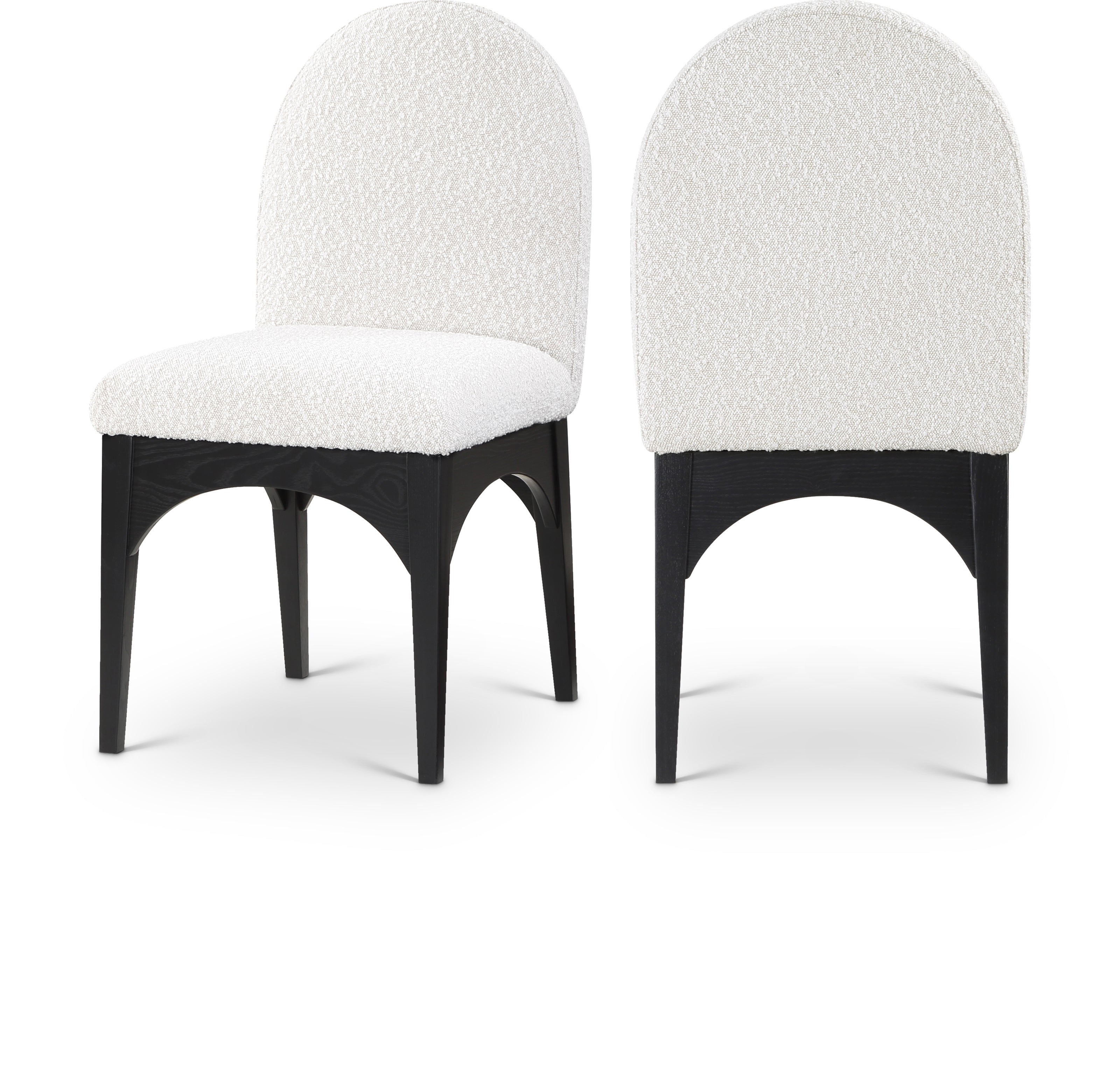 Waldorf Cream Boucle Fabric Dining Chair