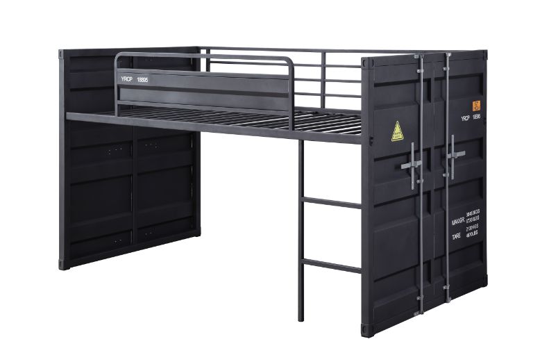 Cargo Twin Loft Bed W/Slide