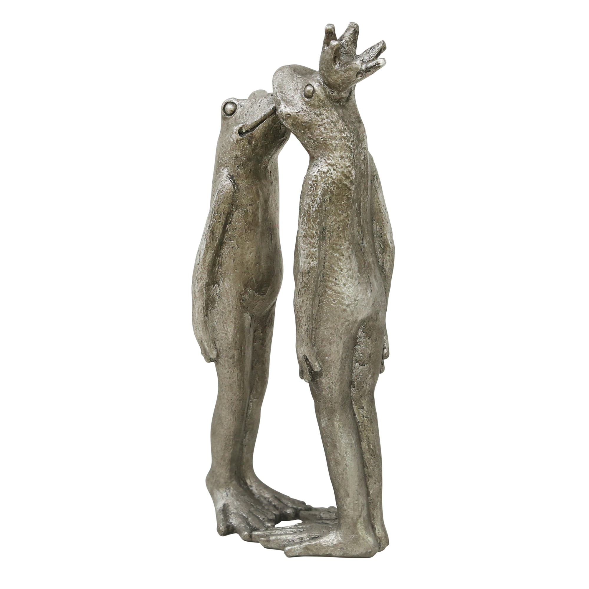 Kissing Frogs Figurine