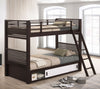 Oliver Twin Over Twin Bunk Bed Java