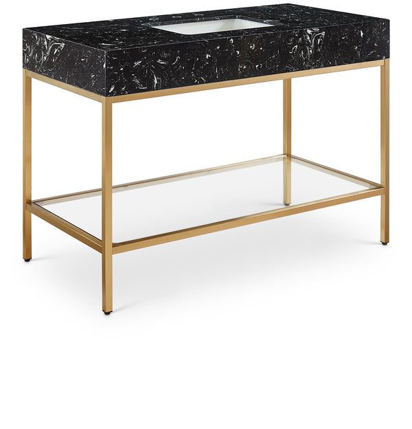 Marmo Black Engineered Marble Bathroom Vanity