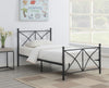 Hart Twin Platform Bed Black