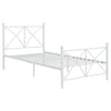 Hart Full Platform Bed White