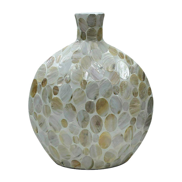 Capiz, 19" Gourd Vase, Natural