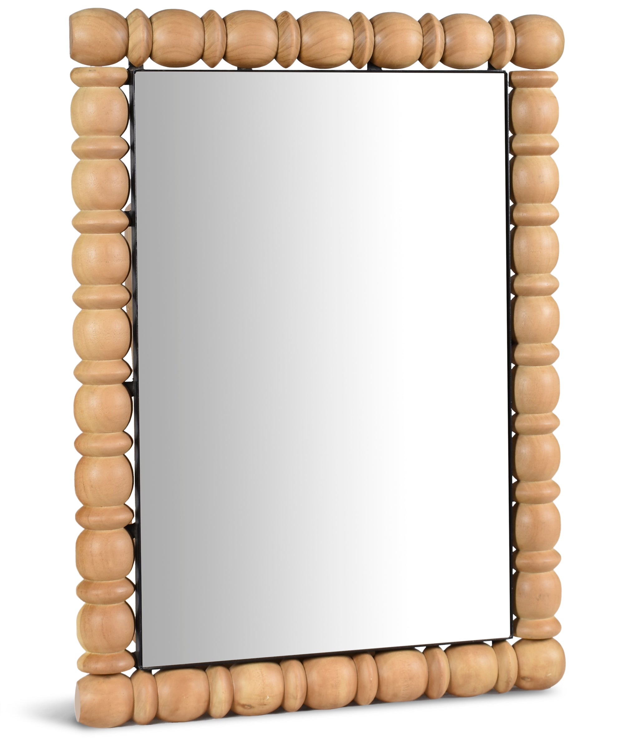 Aubrey Bleached Natural Oak Mirror