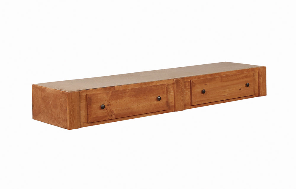 Wrangle Hill 2-drawer Under Bed Storage Amber Wash