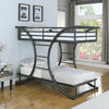 Stephan Twin Over Twin Bunk Bed Gunmetal