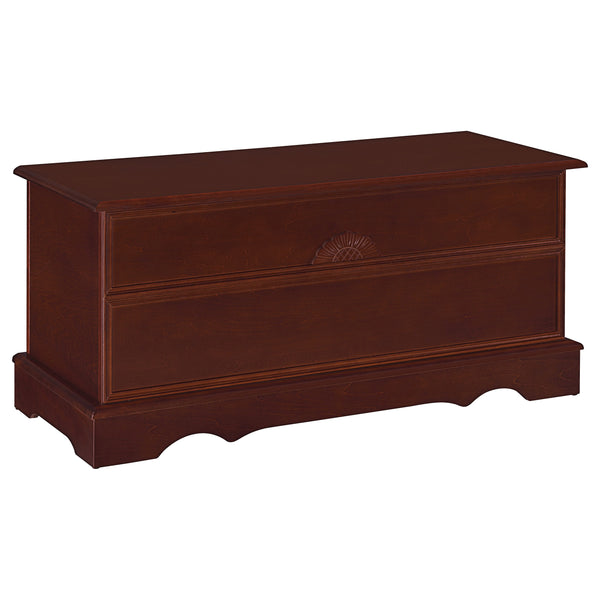 Paula Rectangular Cedar Chest Warm Brown