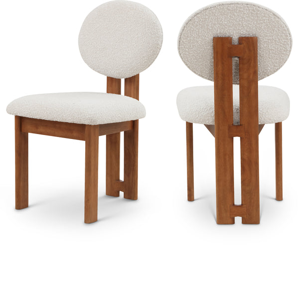 Napa Cream Boucle Fabric Dining Chair