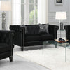 Reventlow Tufted Loveseat Black