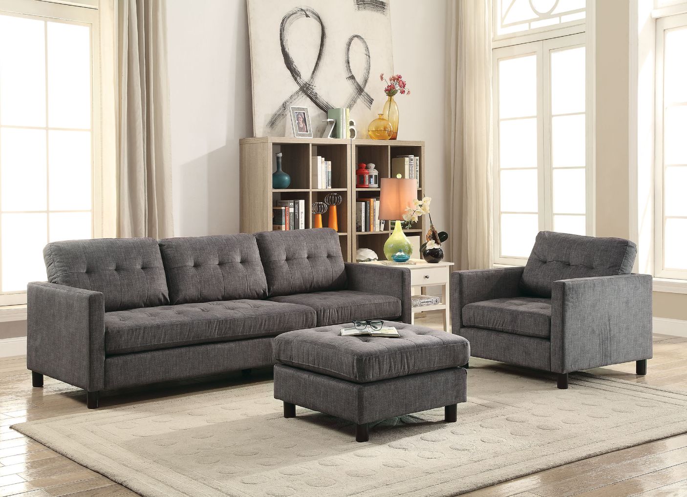 Ceasar Reversible Sofa & Ottoman