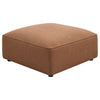 Jennifer Upholstered Ottoman Terracotta