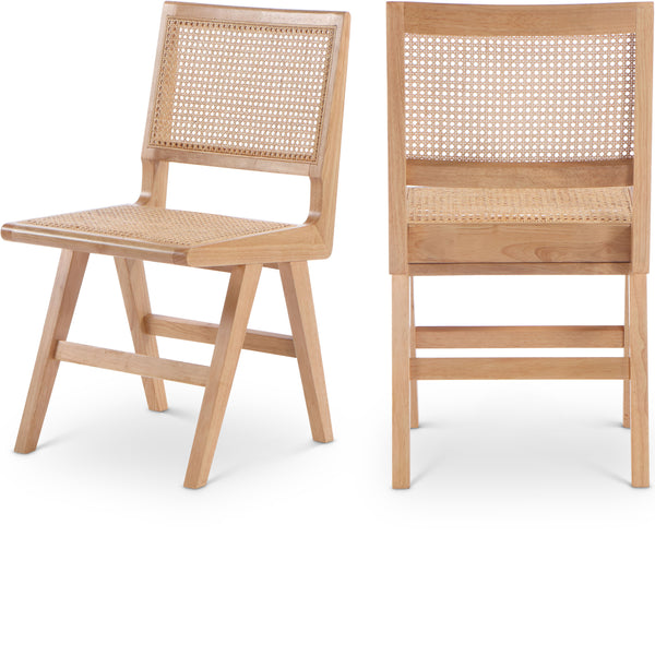 Preston Natural Wood Dining Side Chair