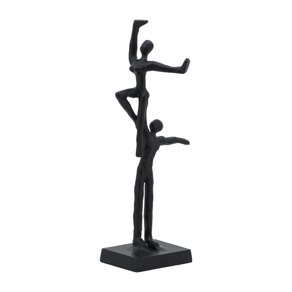 Metal, 14" Dancing Couple, Black