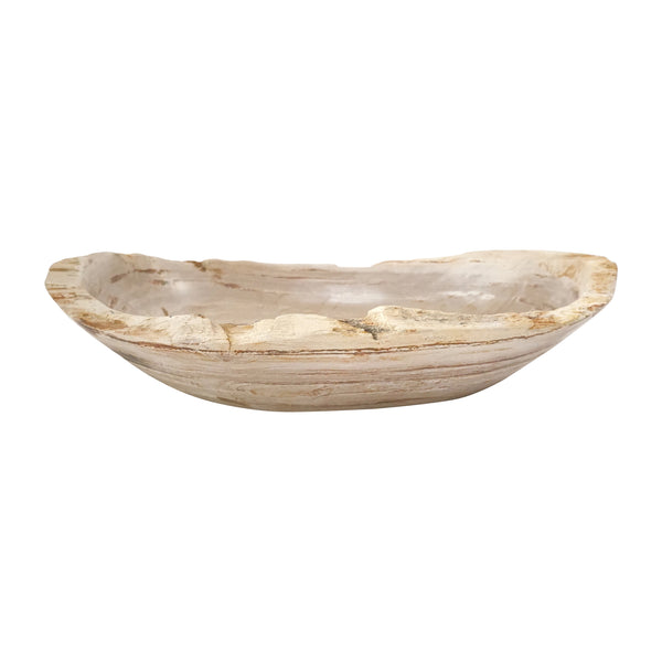 Petrified Wood, 18" Oval Bowl, Multi