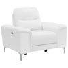 Largo Upholstered Power Recliner White