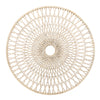 Wicker, 36", Round Wall Accent, Natural