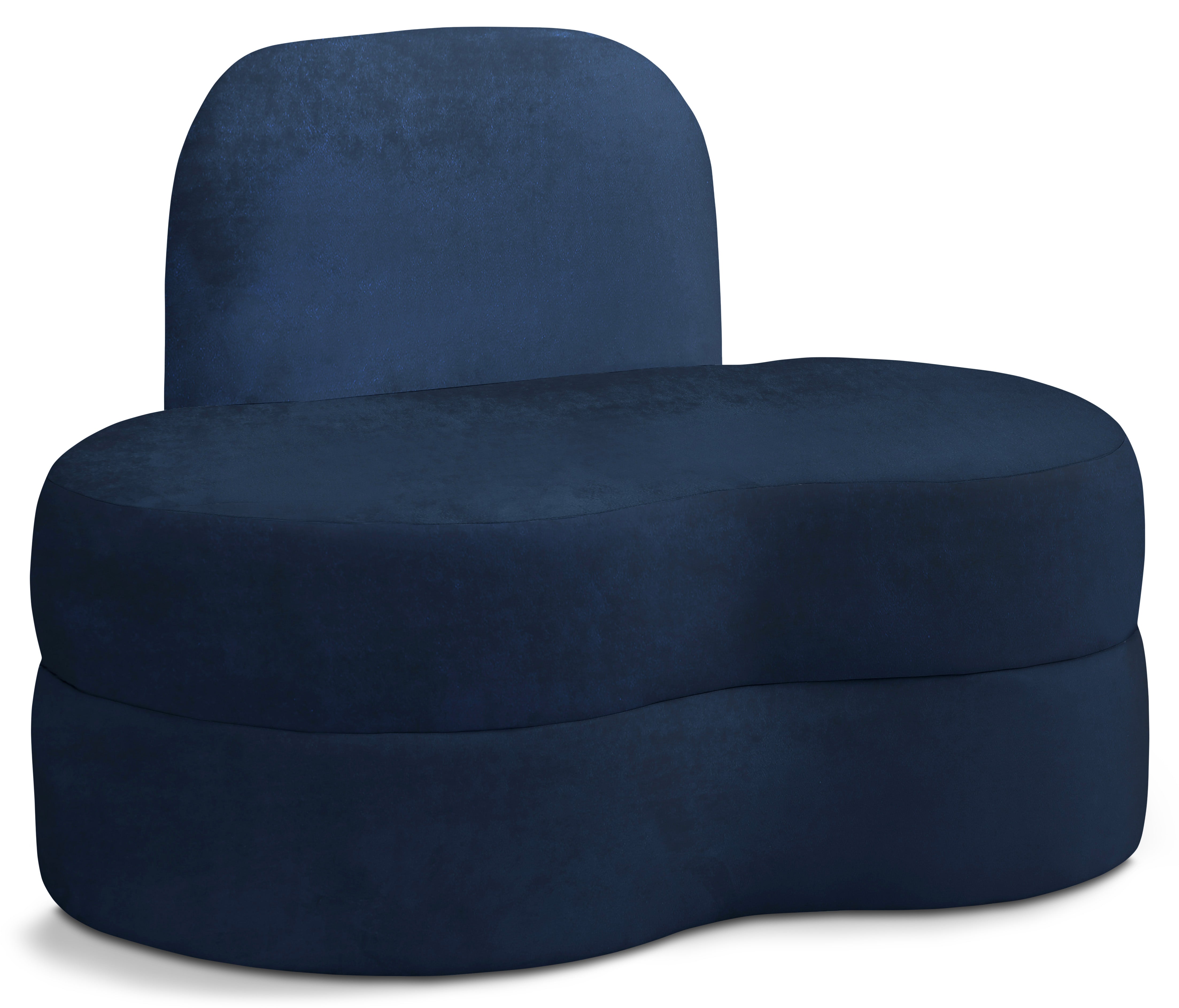 Mitzy Navy Velvet Chair