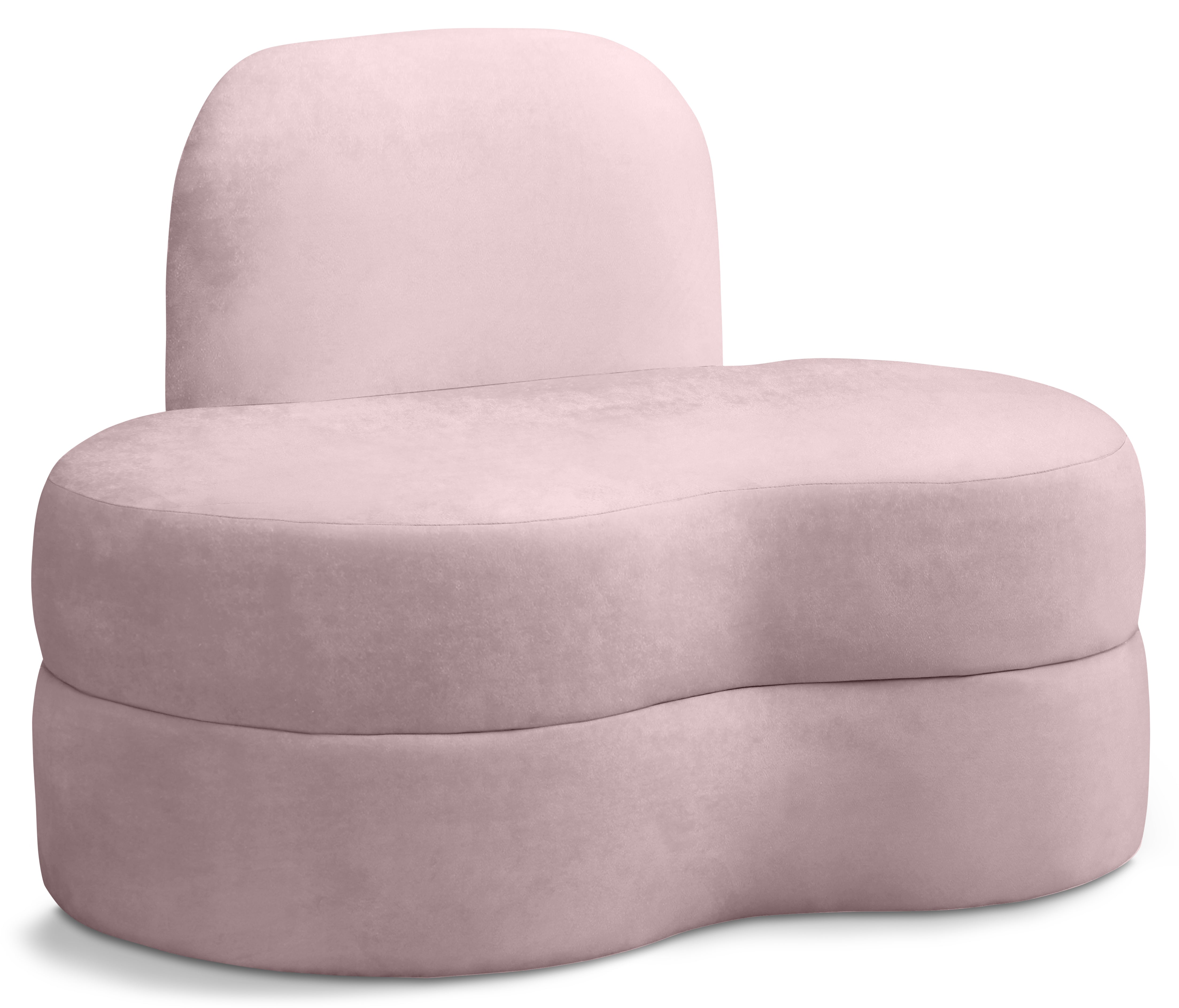 Mitzy Pink Velvet Chair