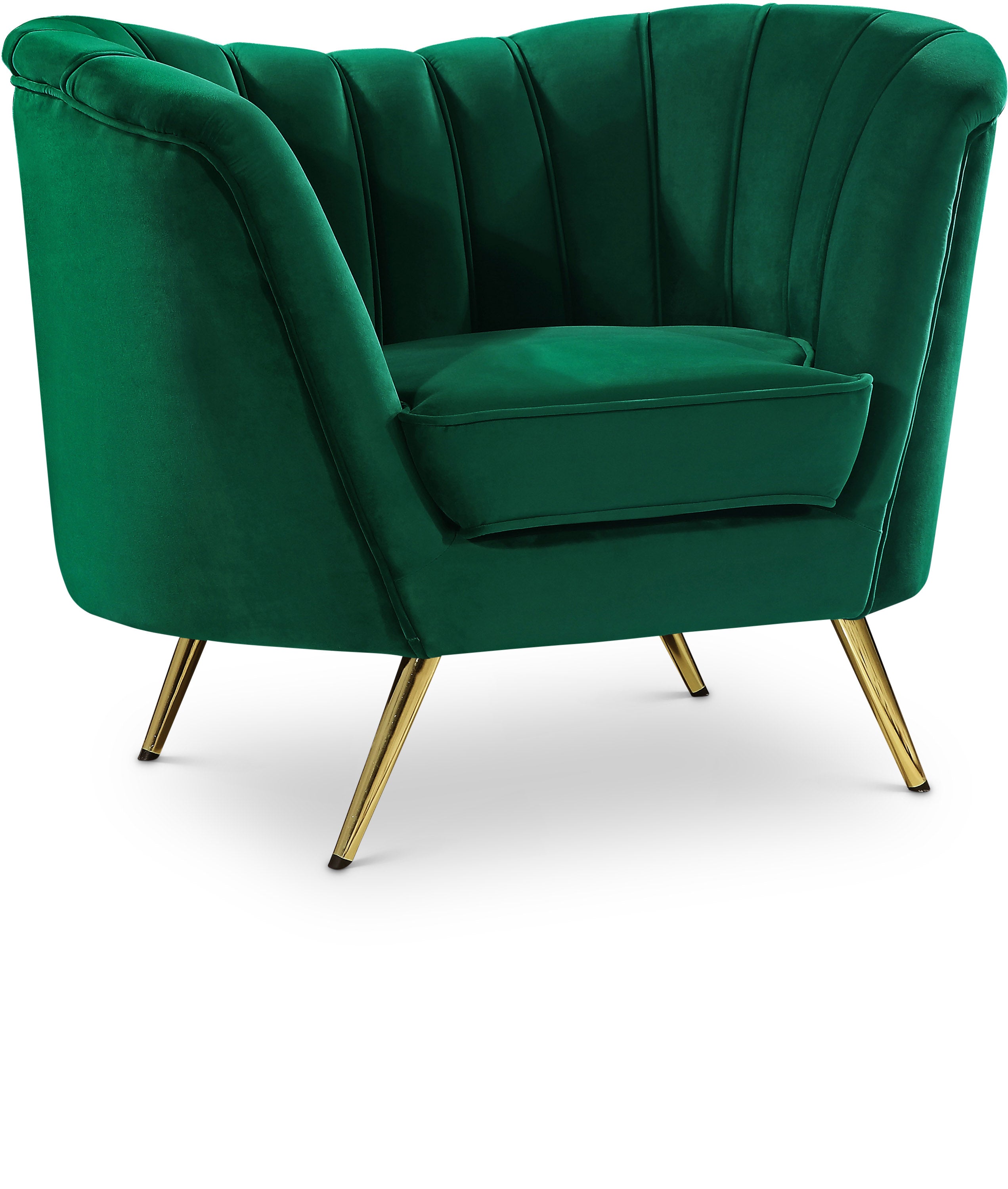 Margo Green Velvet Chair