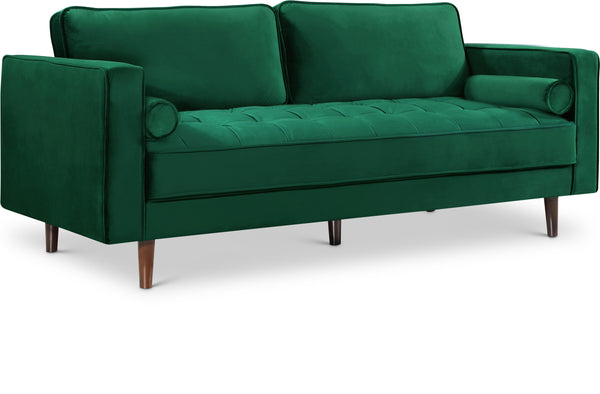 Emily Green Velvet Sofa