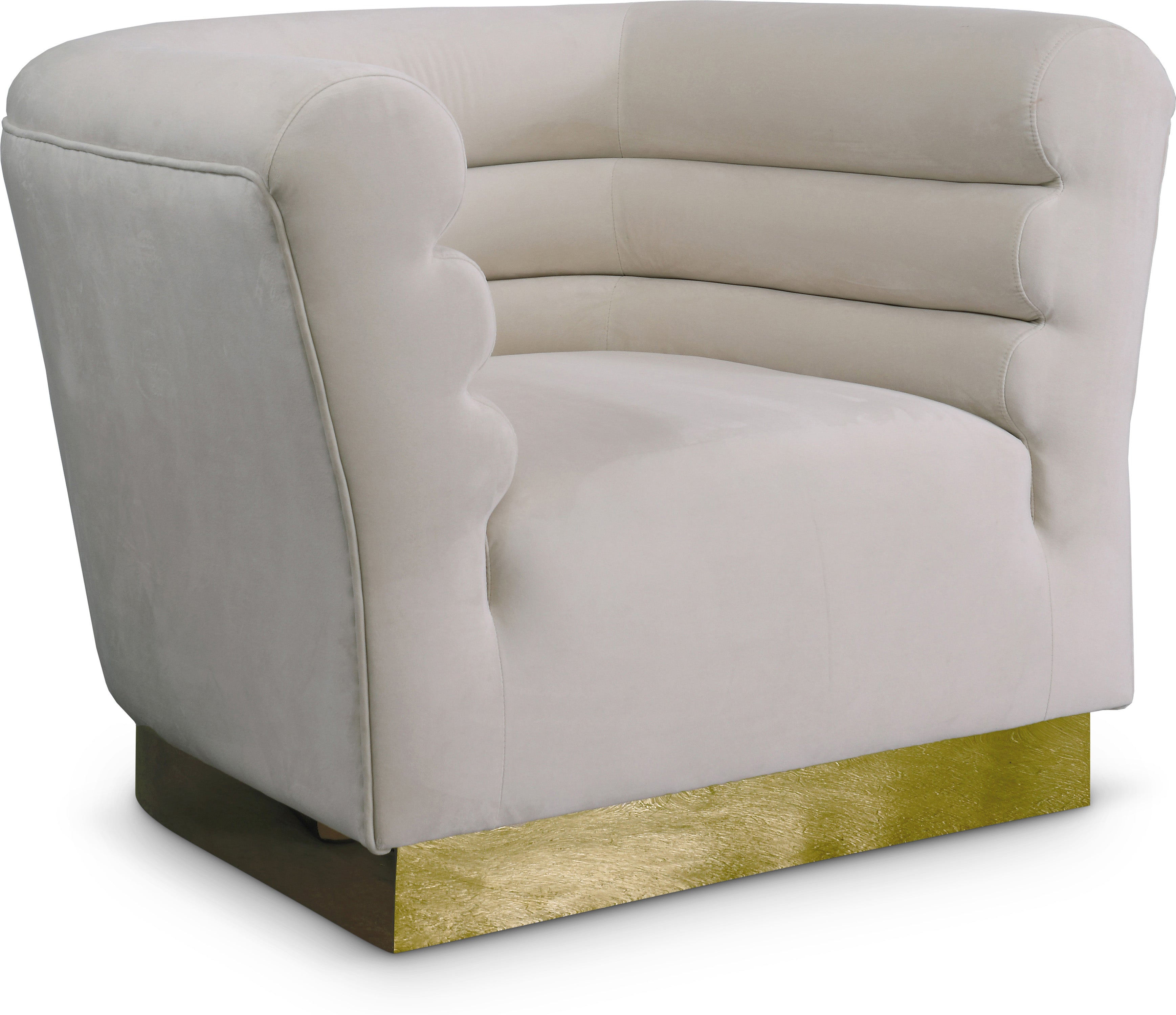 Bellini Cream Velvet Chair