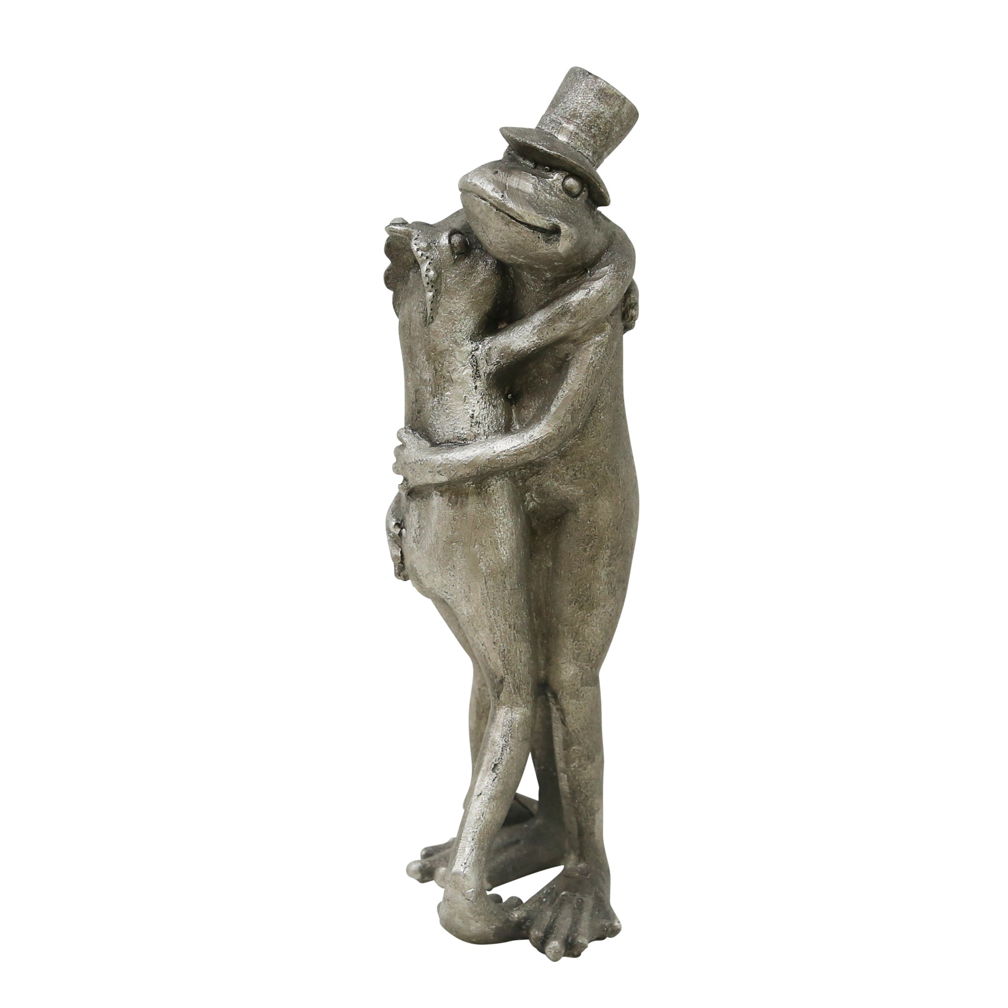 Hugging Frogs Figurine