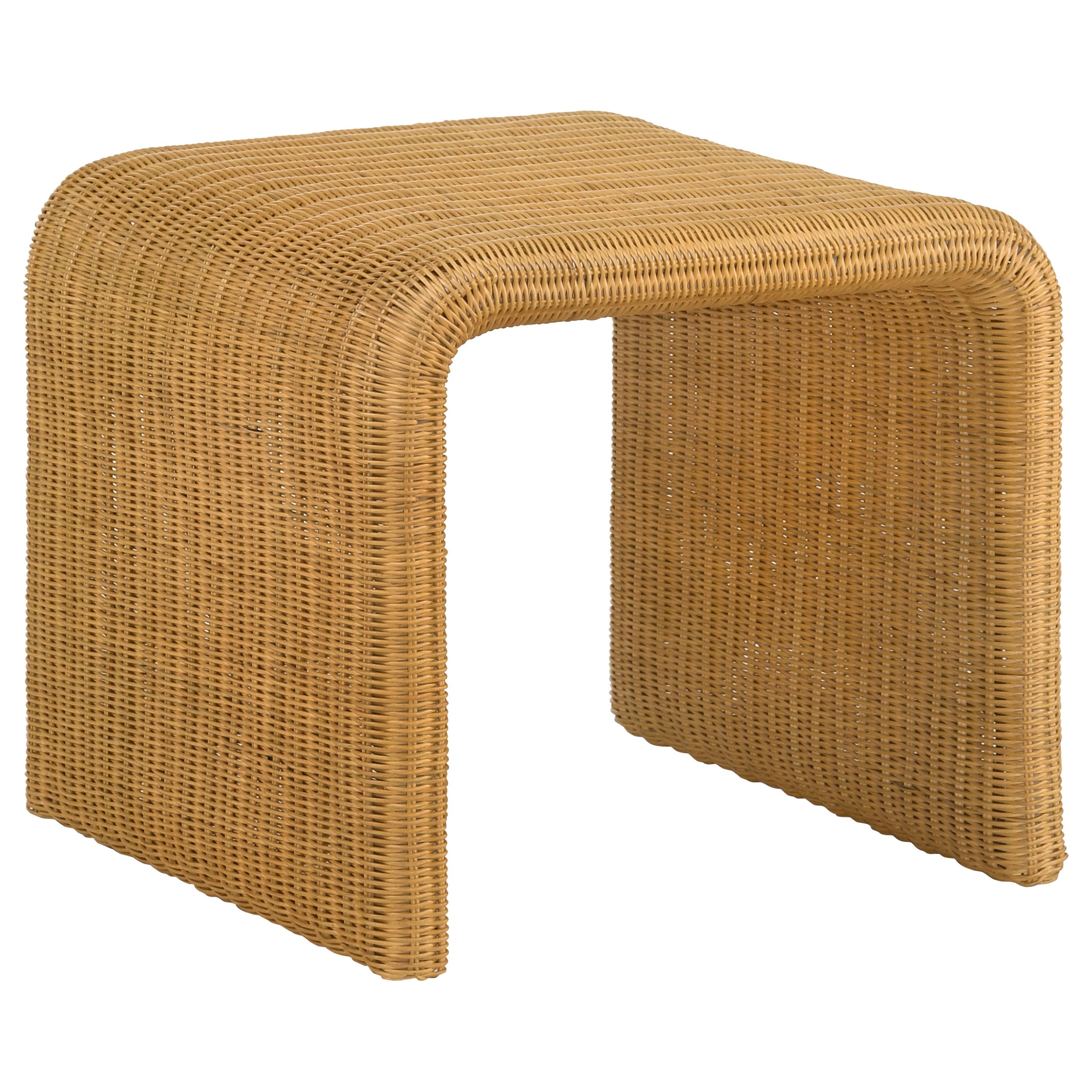 Juanita Square Rattan End Table Natural