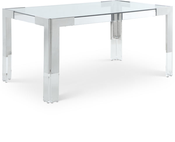 Casper Rich Chrome Dining Table