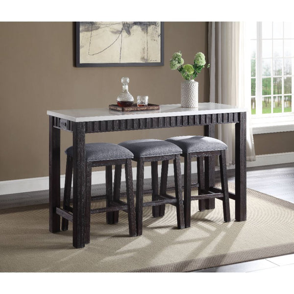 Necalli 4Pc Pack Counter Height Table Set