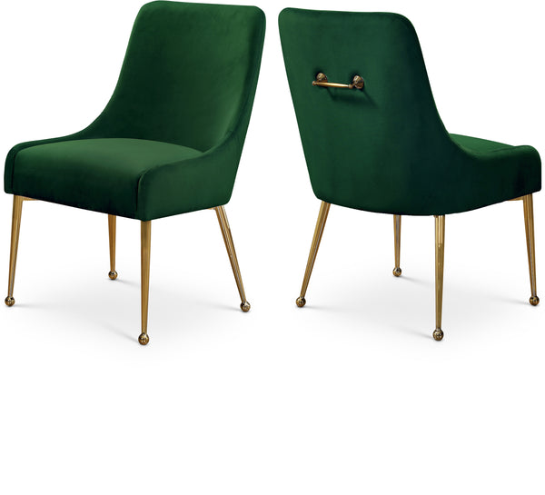 Owen Green Velvet Dining Chair