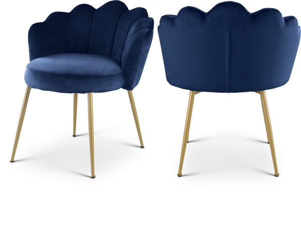 Claire Navy Velvet Dining Chair