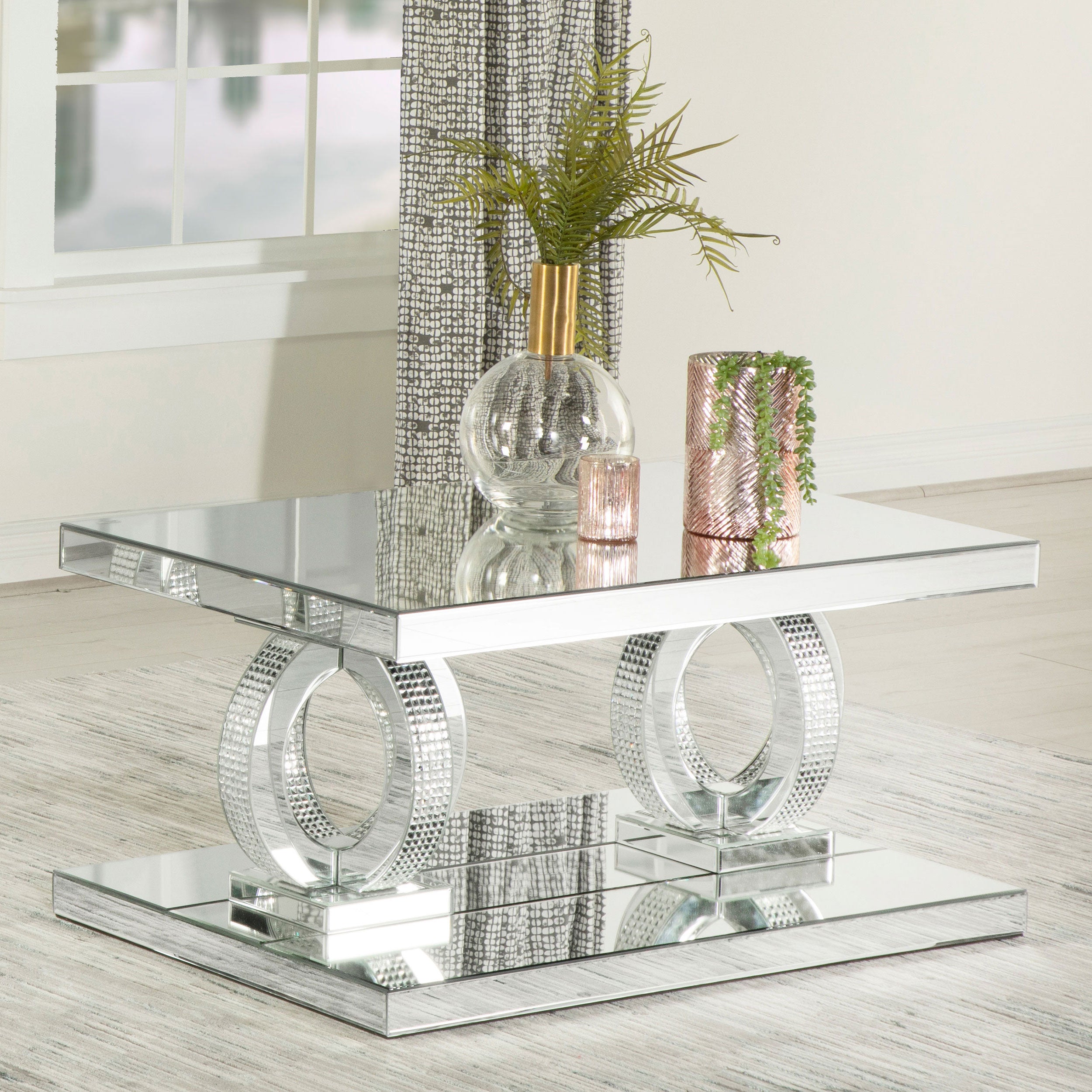 Breena Rectangular Coffee Table Mirror