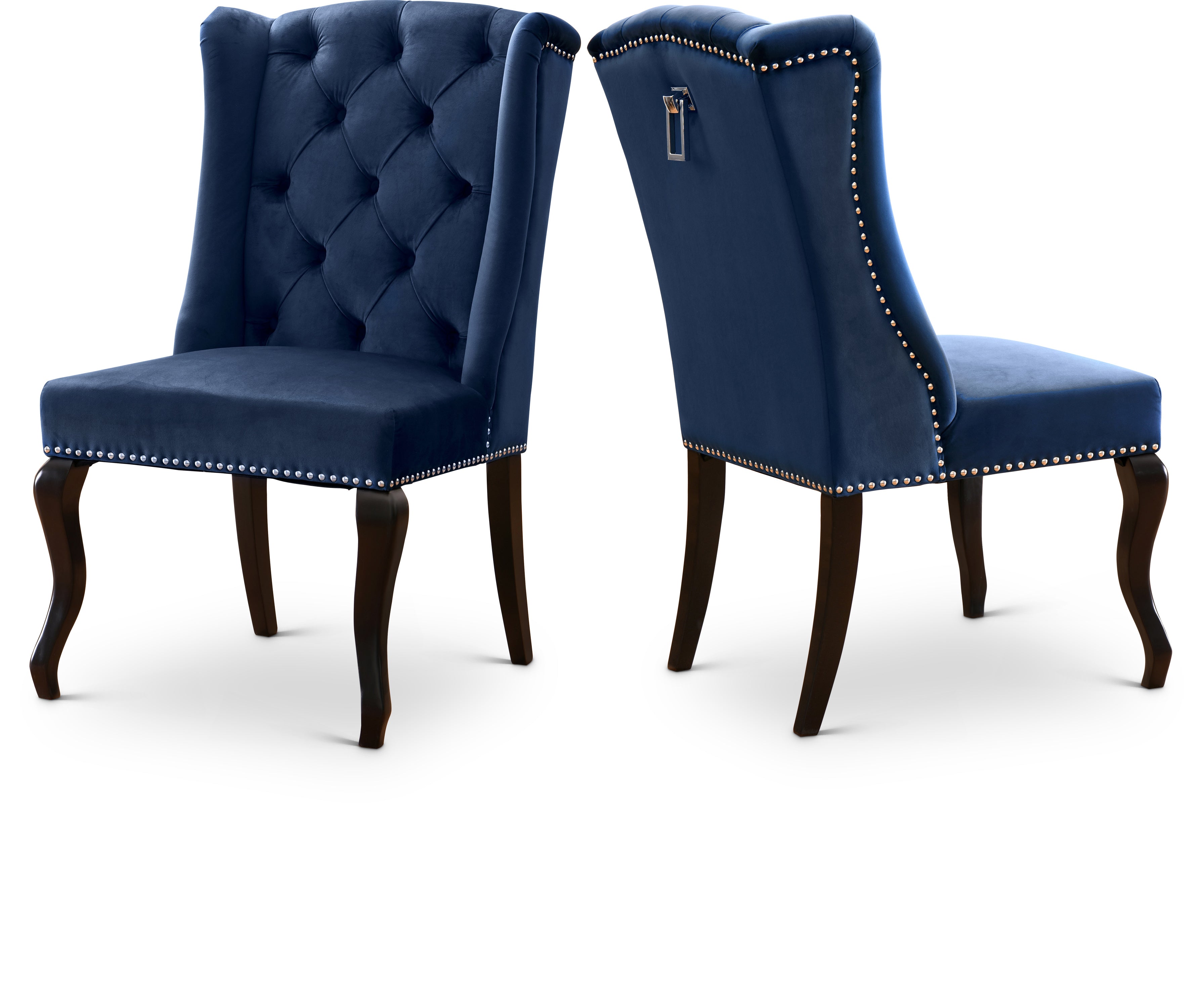 Suri Navy Velvet Dining Chair