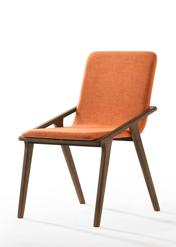 Zeppelin - Modern Orange Dining Chair (Set of 2)