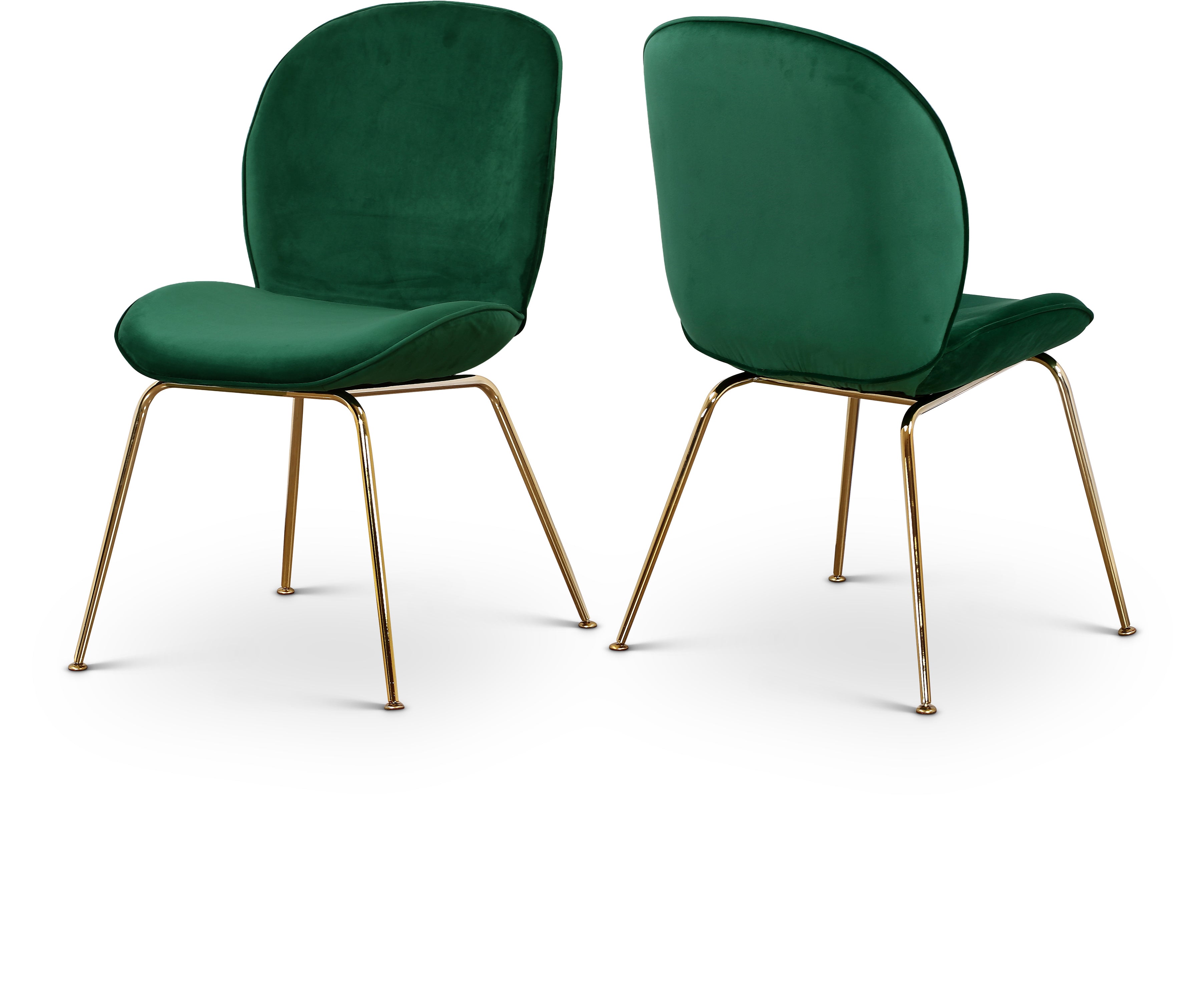 Paris Green Velvet Dining Chair