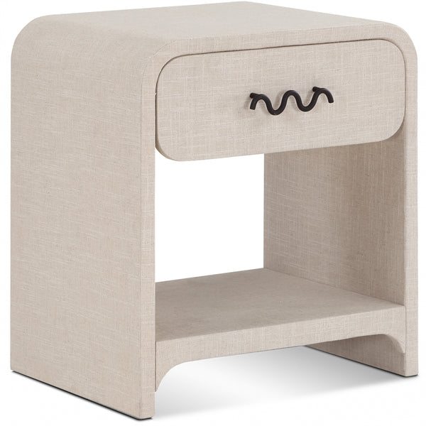 Medley Cream Night Stand / Side Table