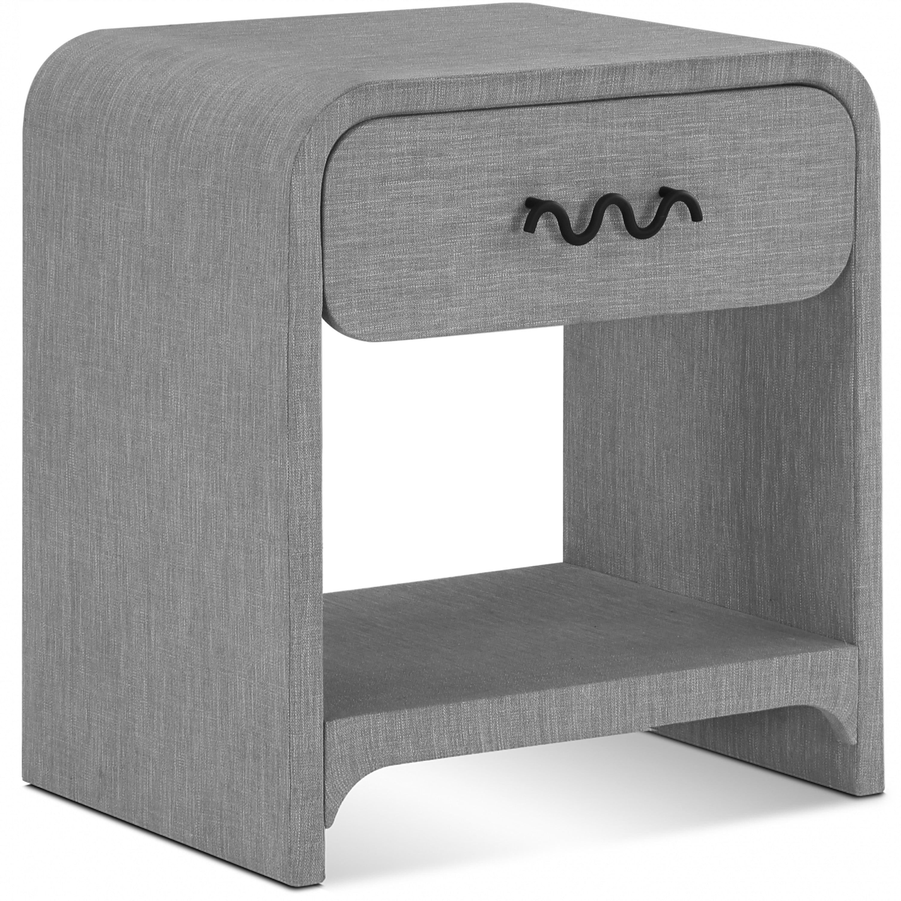 Medley Grey Night Stand / Side Table